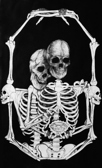 Envy | intaglio | 60x100 cm
